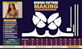 draft swimwear patterns, bikini sewing patterns and tech packs
