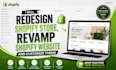 redesign shopify store, revamp shopify website, and customize theme