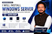 install windows on vps, vds, dedicated server, and configure rdp
