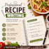 write clear easy to follow recipes with step by step instructions