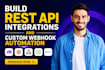 build API integrations and make com api integrations and workflow make com