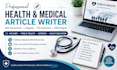 write professional health and medical articles