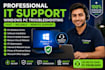 provide professional IT support and windows PC troubleshooting