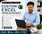create a custom excel spreadsheet, automated tracker, and professional workbook