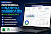 create a professional excel financial dashboard