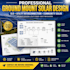 design ground mount solar sld, utility interconnection community solar