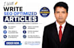 write SEO optimized articles