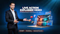 create a live action explainer video that turns visitors into customers