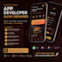develop a modern android app and UI UX