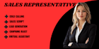 be a sales closer sales rep salesperson sales representative b2b lead