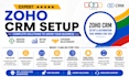 do zoho CRM setup, automation, customization and integration