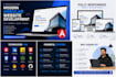 build a modern responsive angular website