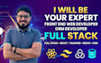 be your expert full stack front end web developer and crm developer