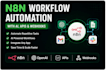 build n8n workflow automation with ai, apis and webhooks