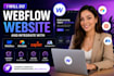 do webflow website and intergrate with apis, airtable, zapier, memberstack