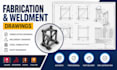 create sheet metal fabrication drawings, flat pattern, laser cutting cad