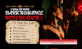 be your dark romance beta reader and give honest manuscript feedback