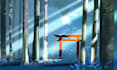 create atmospheric winter and snow environment concept art