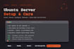 install and configure ubuntu server for u