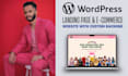 design a wordpress website with custom backend functionality