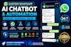 do whatsapp business api setup and build whatsapp chatbots