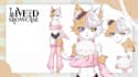 draw and rig live2d model, 2d vtuber model, anime vtuber model, vtuber rigging