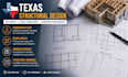 prepare texas structural drawings foundation plans beam layouts windows schedule