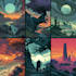 draw fantasy illustrations, concept art, and card