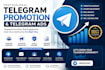 boost your telegram channel, group and community