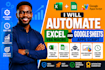 automate excel vba macro and google sheets apps script