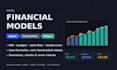 build a custom excel financial model, ROI or budget analysis