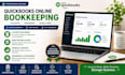 do quick books online, bank reconciliation and data entry
