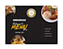 design luxury restaurant and cafe print menus