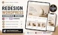 design or redesign wordpress ecommerce website using elementor
