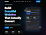 build a modern react website using react vite and tailwind CSS
