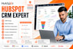 setup hubspot CRM sales pipeline workflows and automation