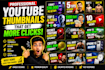 design viral youtube thumbnails with high CTR