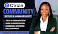 circle so community setup circle so community online course circle so manager