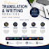 translate write and proofread your content
