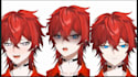 create and rig a custom 2d vtuber model in live2d rigging, anime vtuber model
