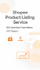 do SEO optimized shopee product listing