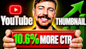 create high CTR finance and education youtube thumbnails