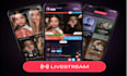 develop live streaming app tiktok clone app video streaming app pk battle app