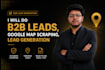 do b2b leads, google map scraping, lead generation
