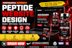 build fda compliant peptide website, supplement and research peptide store