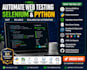 automate web testing using selenium with python