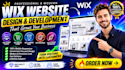build your wix website development, create landing page and wix website design
