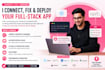 integrate your react next js app with backend api and deploy it