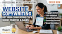 write SEO blog content and web copy
