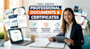 create ielts certificate and make document, replicate document